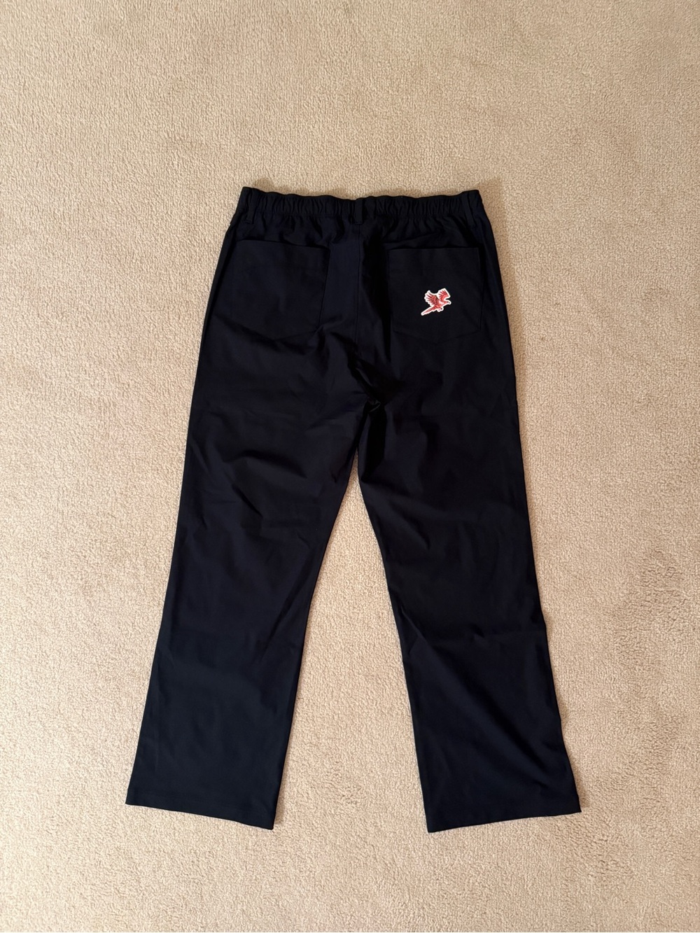 Malbon x Fabletics Black Chinos with Patch
